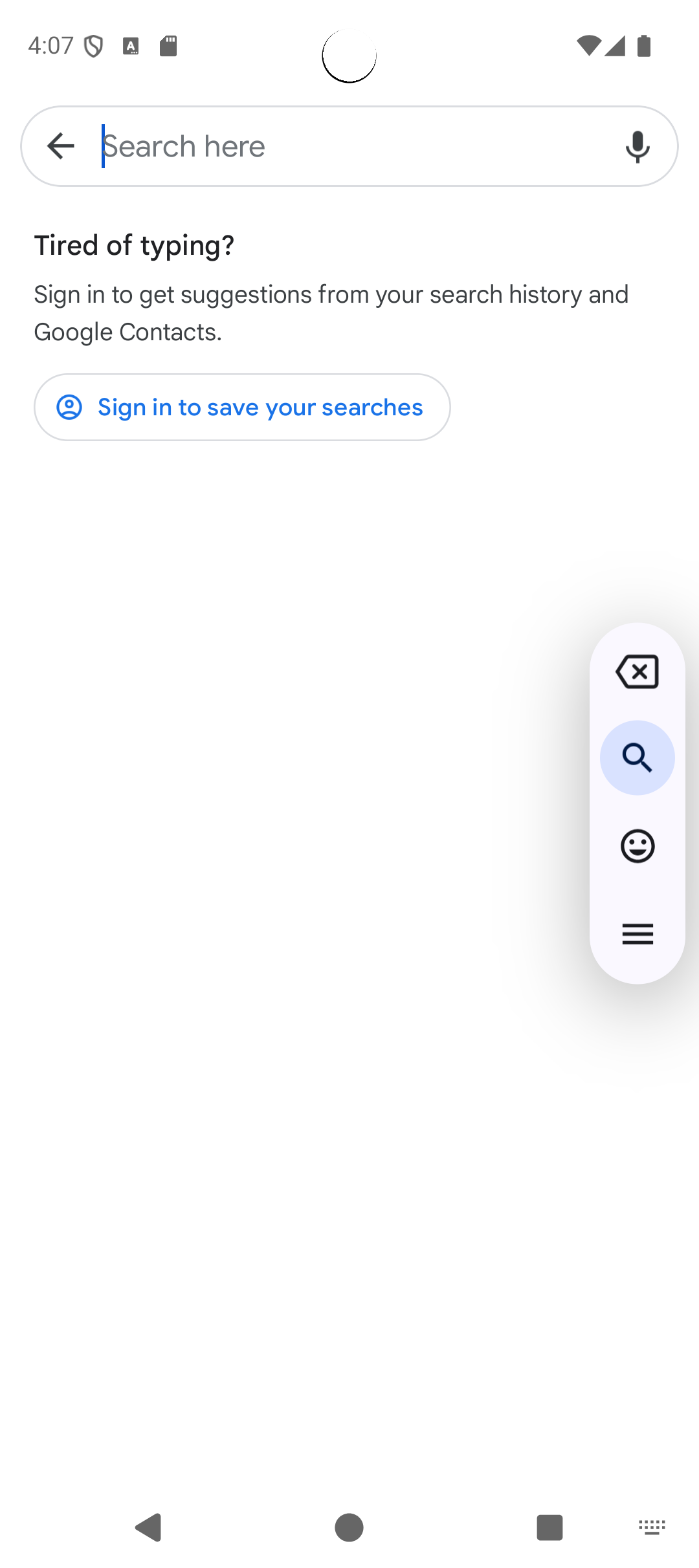 soft keyboard